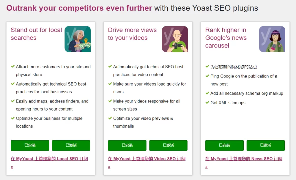 Yoast SEO Premium v26.4 中文汉化版下载|WordPress SEO插件