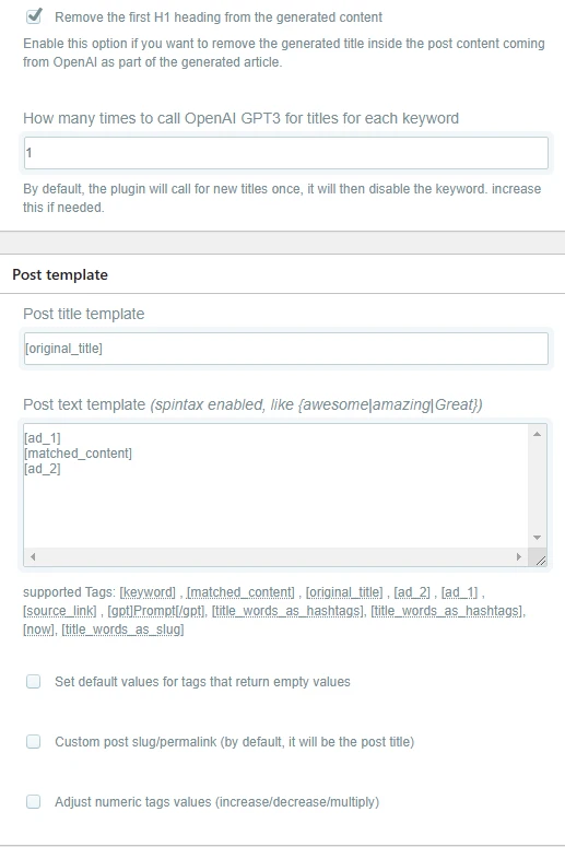 WordPress Automatic Plugin v3.127.0 英文原版 | WordPress 自动化内容插件