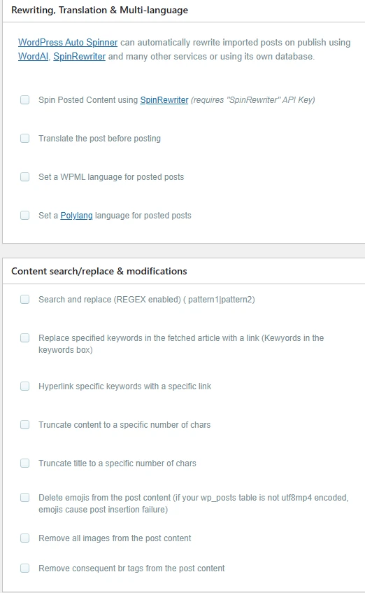 WordPress Automatic Plugin v3.127.0 英文原版 | WordPress 自动化内容插件