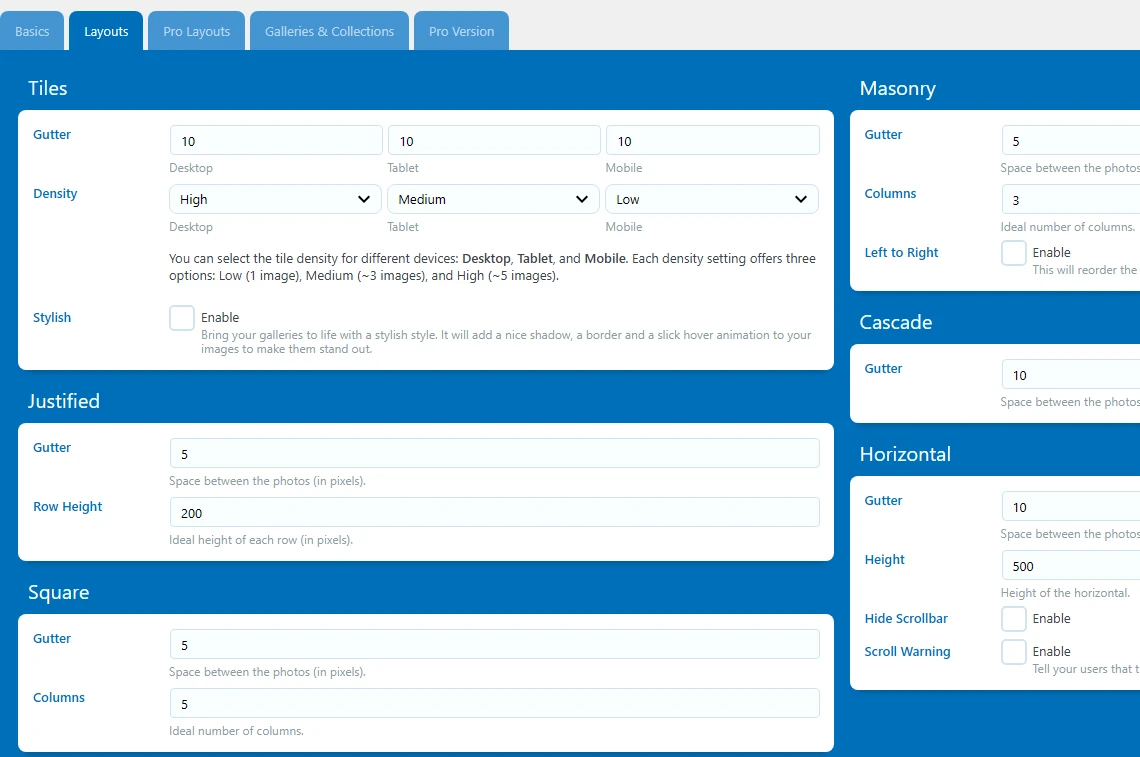 Meow Gallery Pro v5.3.1 英文激活版 | WordPress 图库插件