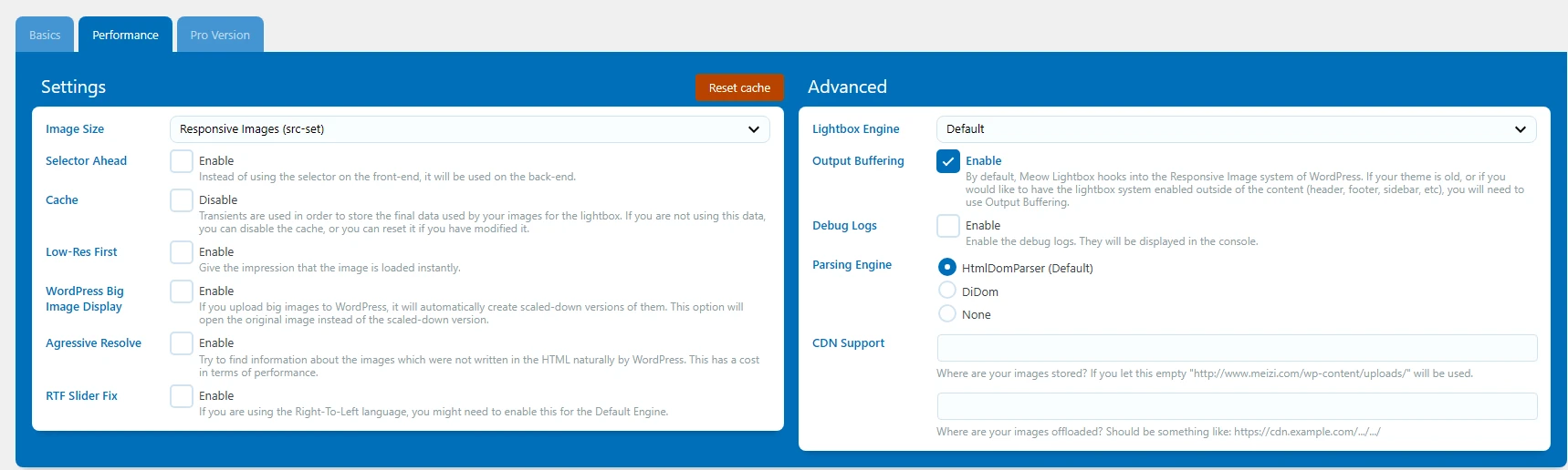 Meow Lightbox Pro v5.2.9 英文原版 | WordPress 图片灯箱插件
