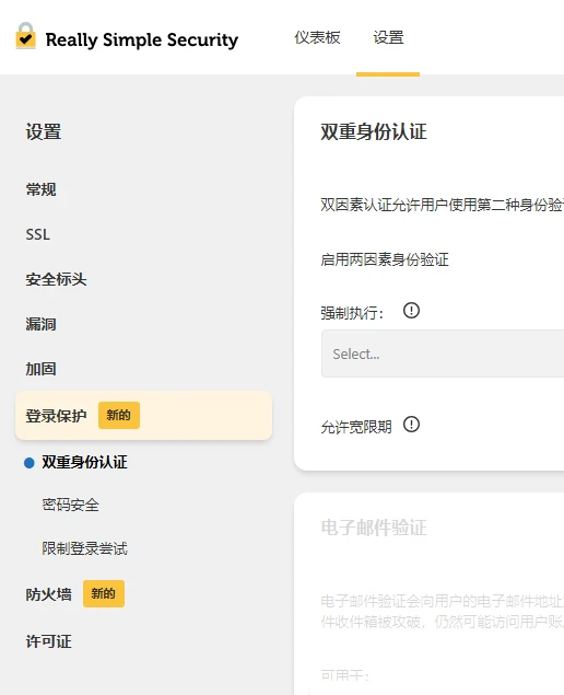 Really Simple Security Pro v9.5.4 中文汉化版 | WordPress 安全插件