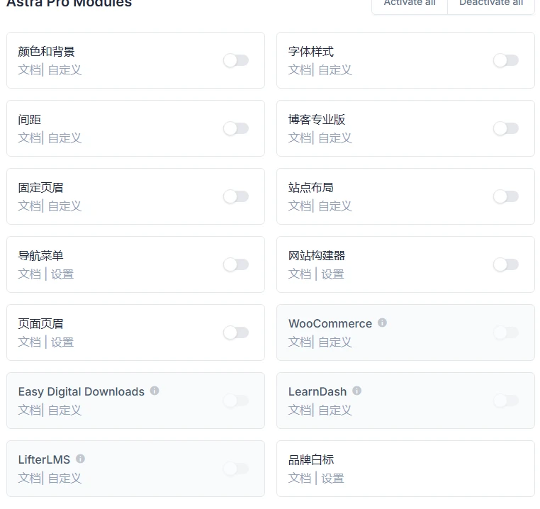 Astra Pro主题 v4.11.11 中文汉化版 | WordPress 轻量级多功能主题