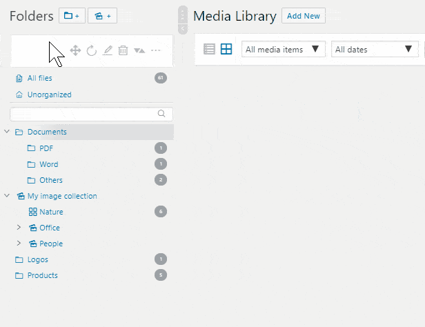 Real Media Library v4.22.57 中文汉化版| WordPress 媒体库管理插件