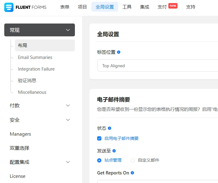 Fluent Forms Pro Add-On v6.1.5 + Signature 中文汉化版 | WordPress 表单插件