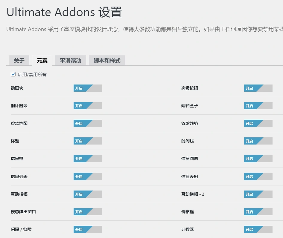 Ultimate Addons for WPBakery Page Builder v3.21.1 中文汉化版 | WordPress 页面构建插件