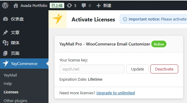 YayMail Pro v4.3.1 中文汉化版 | WooCommerce 邮件定制插件