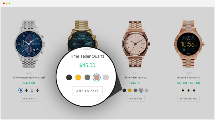 Variation Swatches Pro(GetWooPlugins) v2.6.2 中文汉化版 | WooCommerce 商品属性与颜色图片色板插件