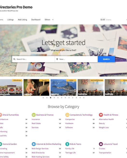Directories Pro v2.1.10 中文汉化版 | WordPress 商家目录与分类信息插件